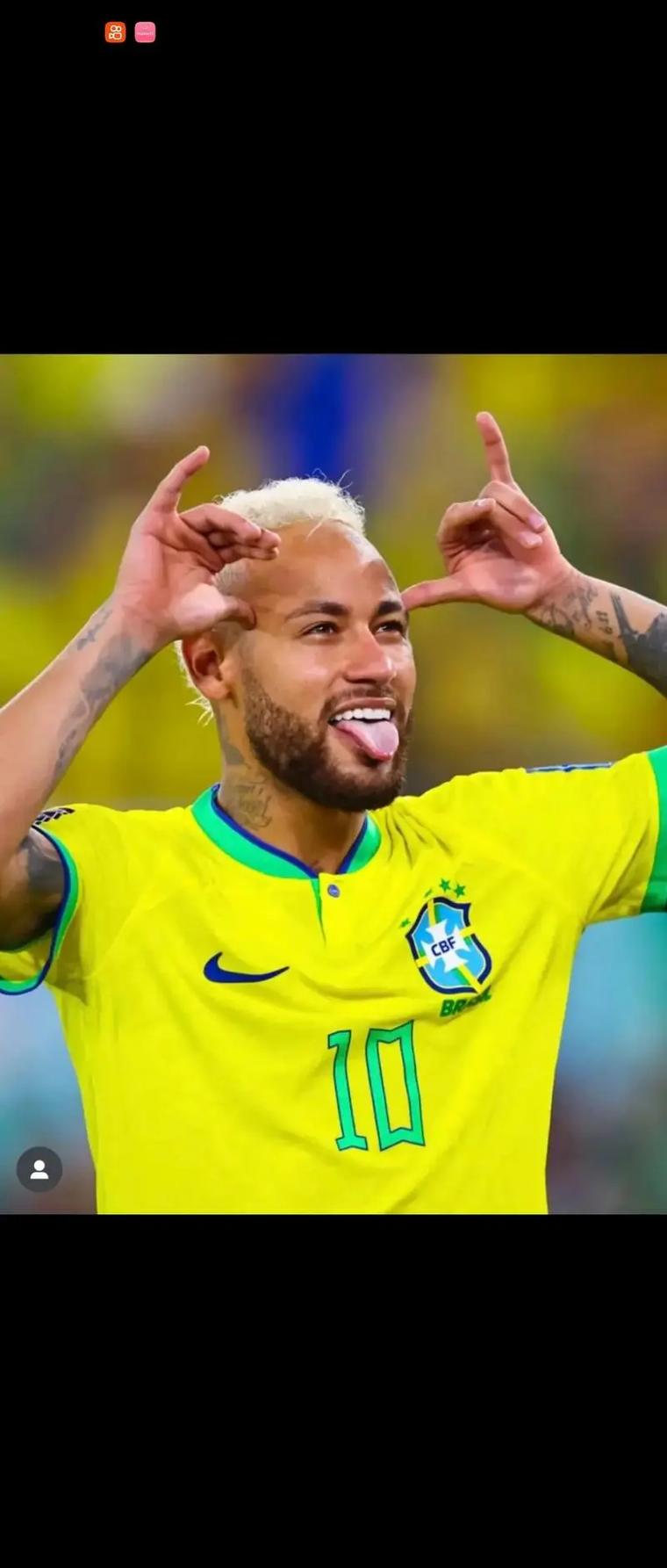 巴西现役前2射手!33岁内马尔开场扭脚出战81分钟 39岁胡尔克打满