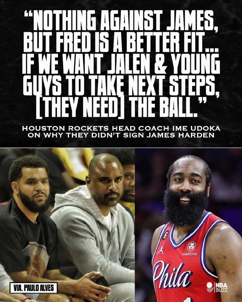 贝弗利谈火箭本季的成功:GM&乌度卡&范乔丹&医疗团队是四功臣