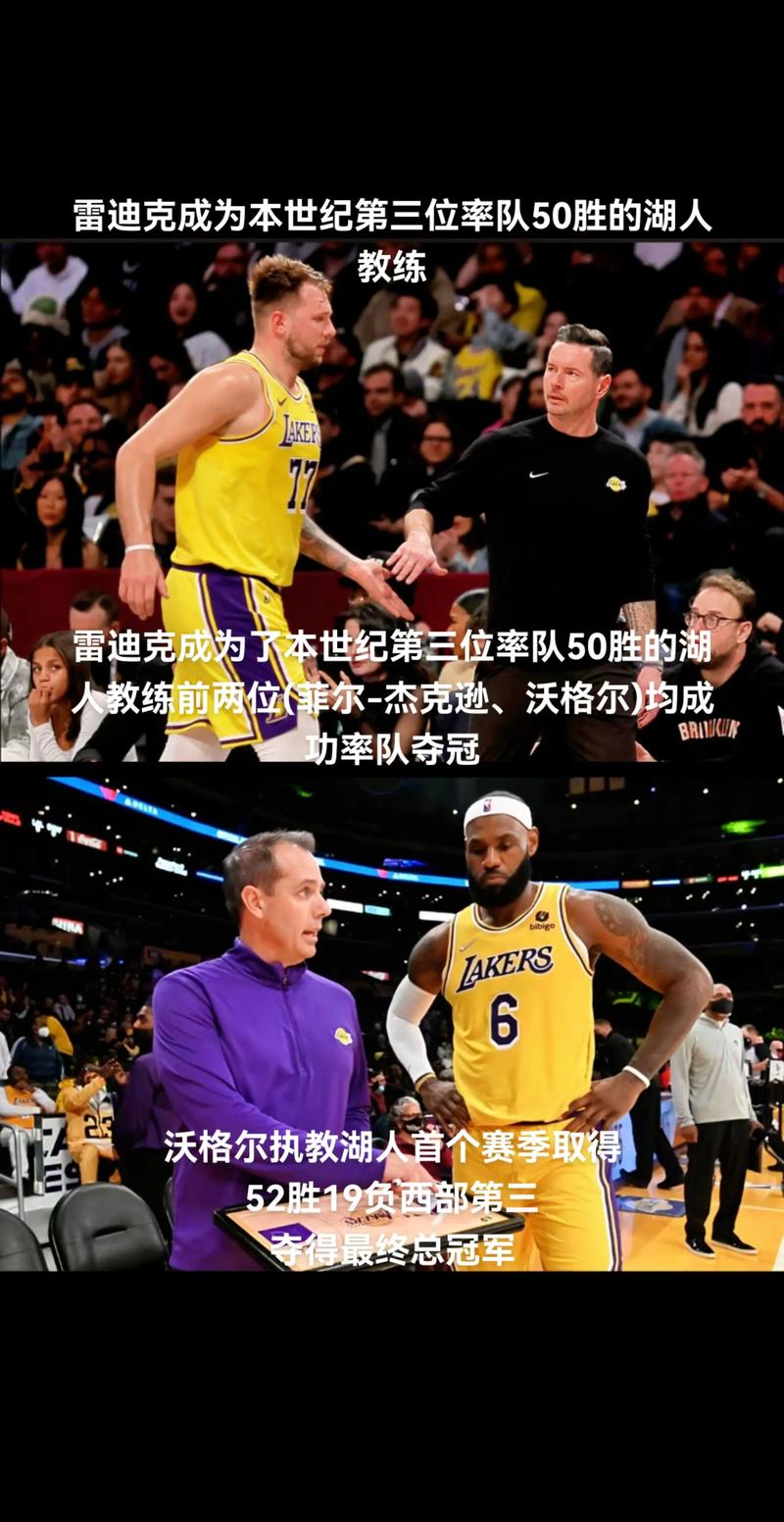 湖人官宣续约雷迪克!首季50胜便获长约,佩林卡:他定义湖人文化