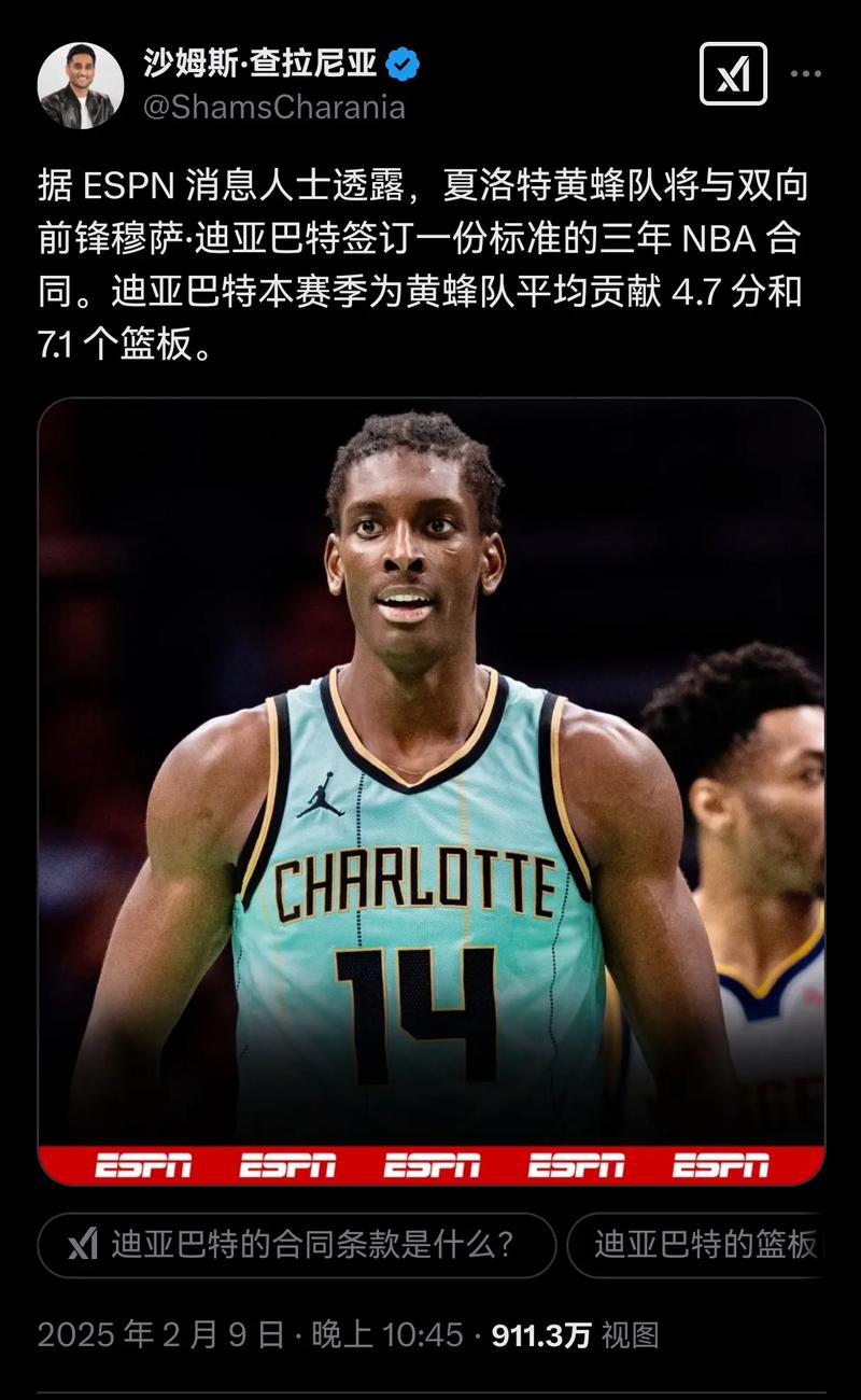 黄蜂又签下了一名内线球员,估计他很快又会被球队裁掉