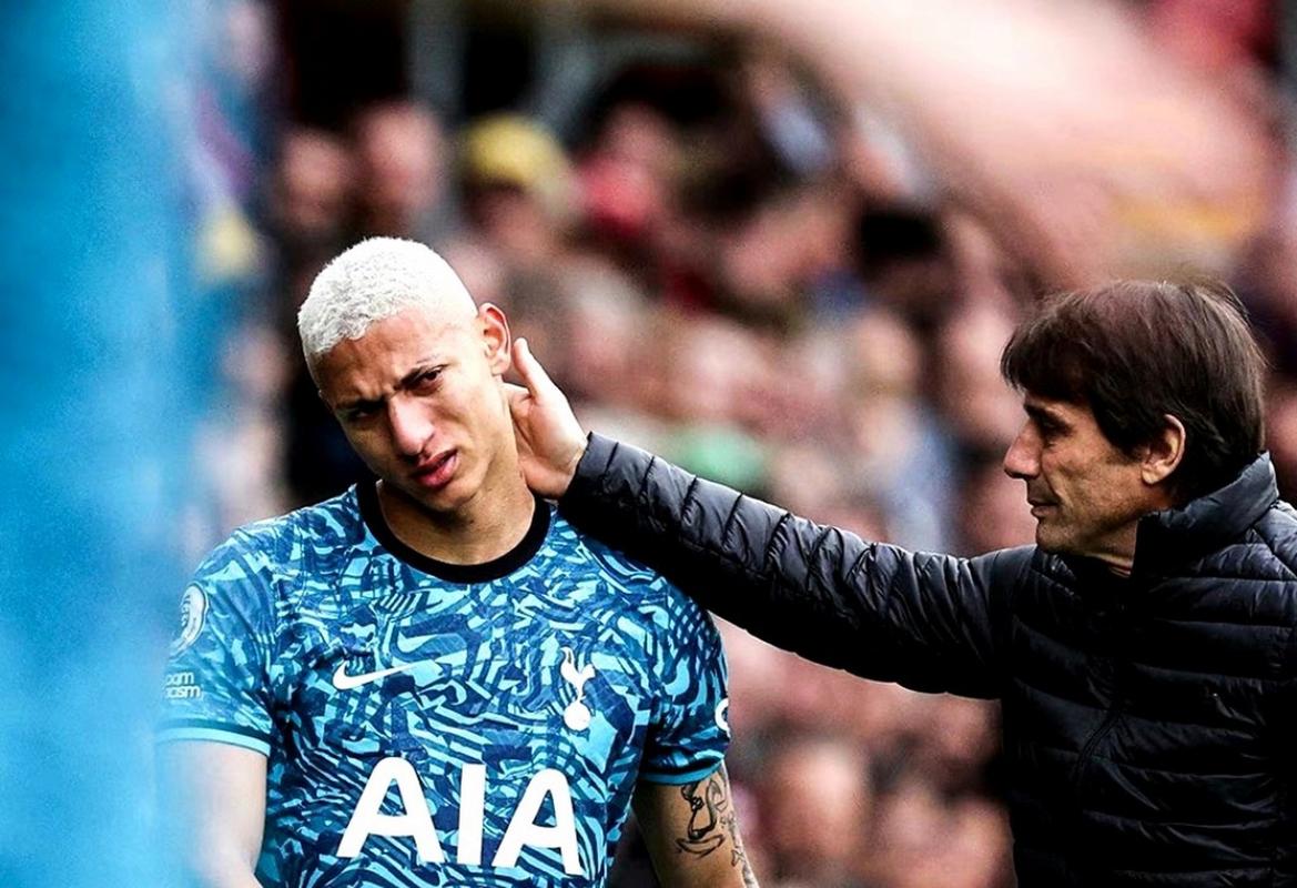 热刺vs狼队：里沙利松、哈维西蒙斯首发，库杜斯出战