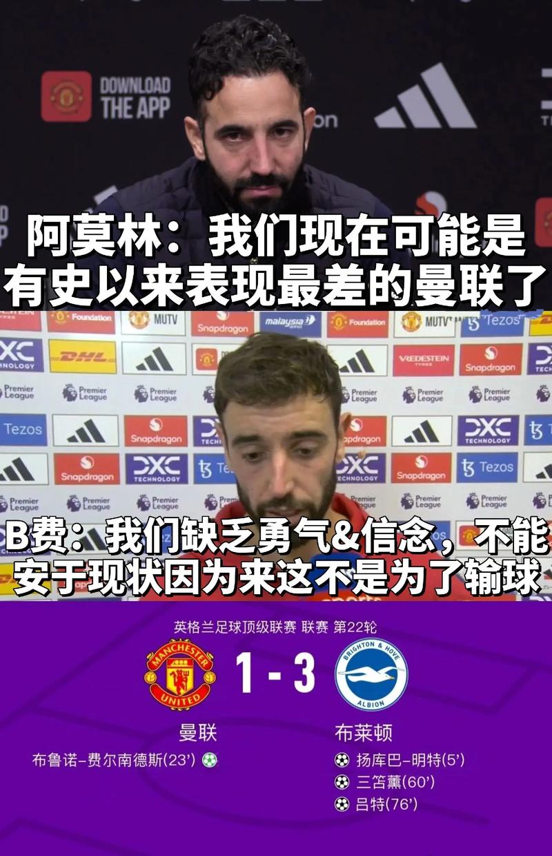 记者:曼联被阿莫林带得一团糟,他们就像不打地基从上往下盖房子