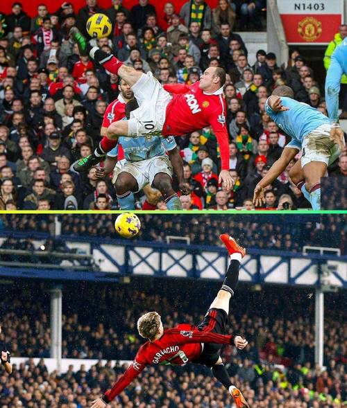 内维尔:加纳乔倒地不是点球,他摔得很刻意,索博够不上犯规