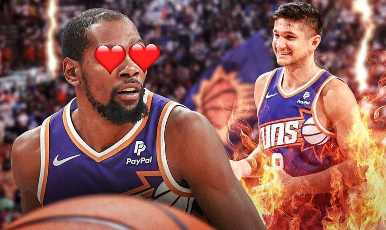 状态不错!格雷森-阿伦8投4中得到11分3板2助