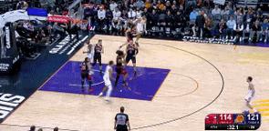 全能输出!布克12中4拿到18分5板5助1断 正负值+14最高