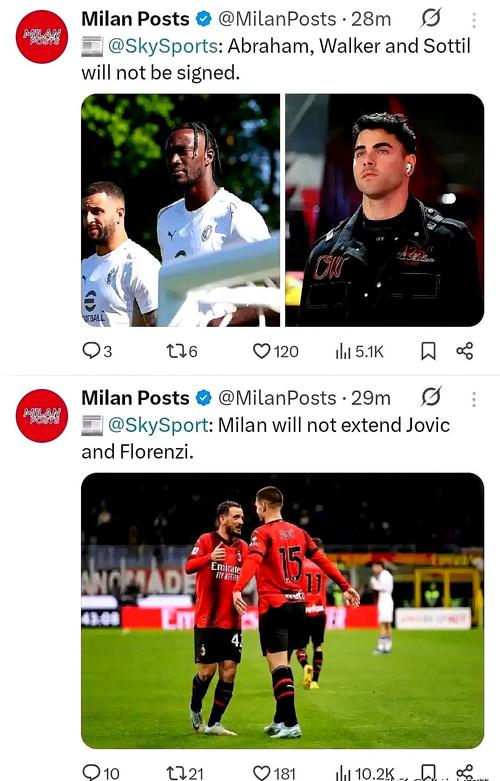 将携手共度20年！官方：AC米兰与阿联酋航空达成续约协议