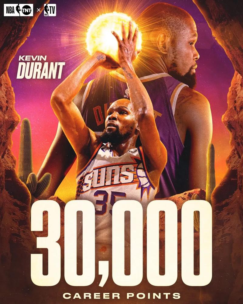 和小兄弟们冲一把!KD降薪3000万 球员选项是双方未来点睛之笔?