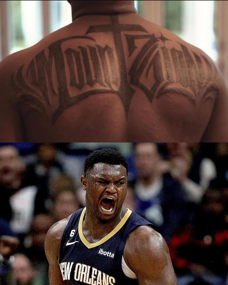 锡安:普尔有一个艾弗森的文身并会看录像学习 他是个斗士!