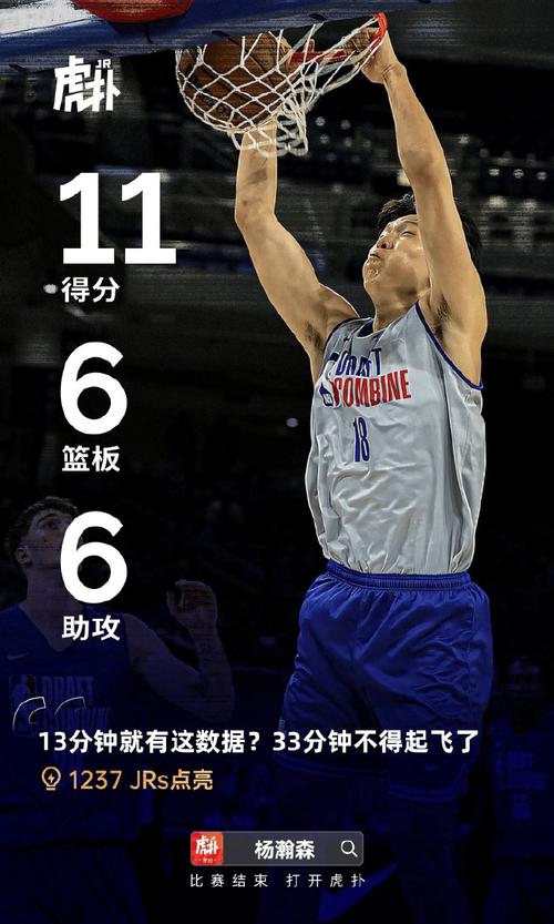 哪个瞬间意识到自己能打NBA?杨瀚森:没有 大部分时间都挺自信的