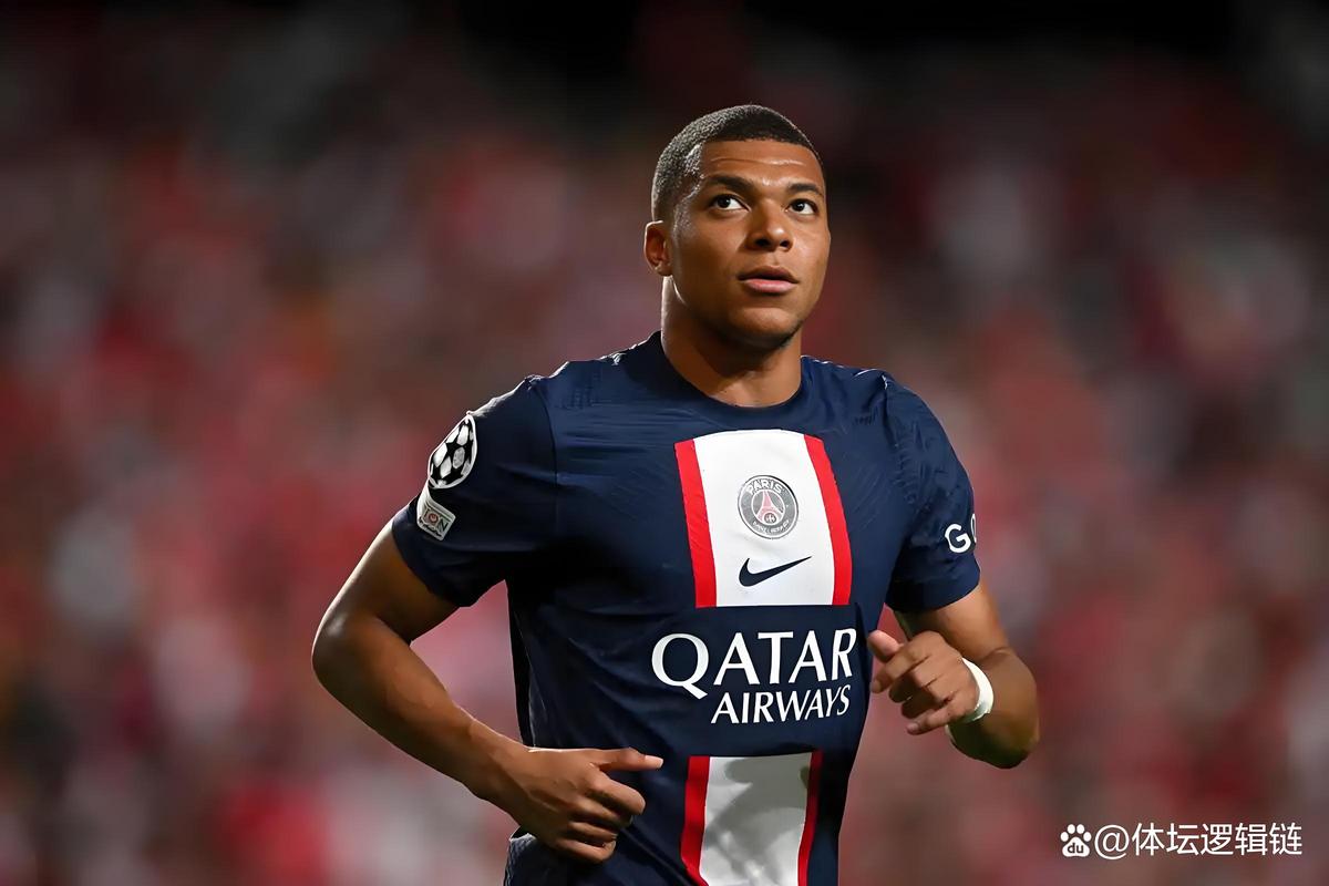 姆巴佩本场数据：5过人成功+10对抗成功均全场最多，评分7.3